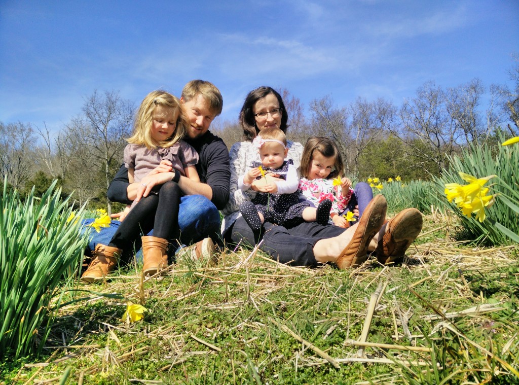 There are daffodils in there somewhere!