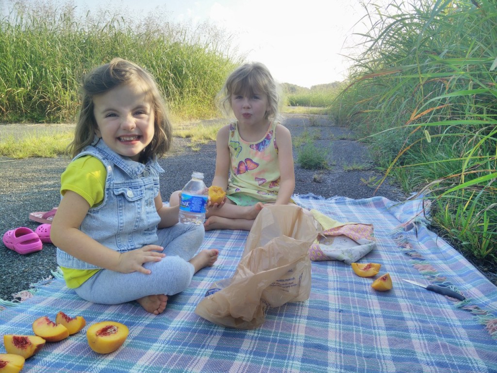 Peaches at Cornelia Fort